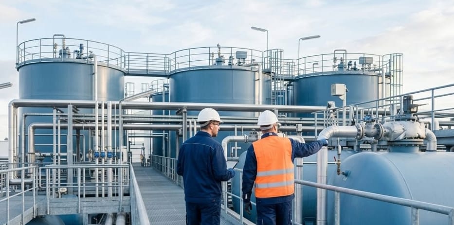 Chemical tank farm